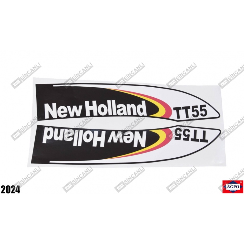 New holland Tt 55 Yan Yazı Takımı